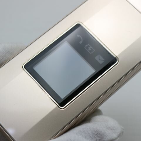 かんたん携帯11 A207SH ゴールド SoftBank 中古 ガラケー SHARP【超美品】保証付き 赤ロム保証(サムネイル3枚目)