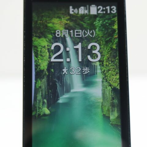 かんたんケータイ KYF36 グリーン au 中古 ガラケー KYOCERA 白ロム【良品中古】保証付き 赤ロム保証(サムネイル3枚目)