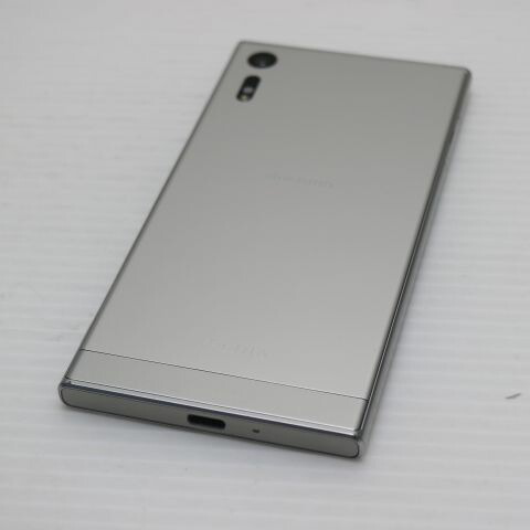 Xperia XZ SO-01J プラチナム シルバー docomo 中古 （ ） スマホ SONY 白ロム【超美品】保証付き 赤ロム保証(サムネイル2枚目)