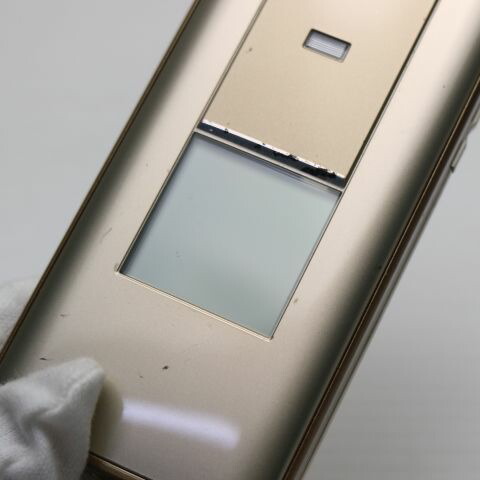 かんたんケータイ KYF32 ゴールド au 中古 ガラケー KYOCERA 白ロム【美品】保証付き 赤ロム保証(サムネイル3枚目)