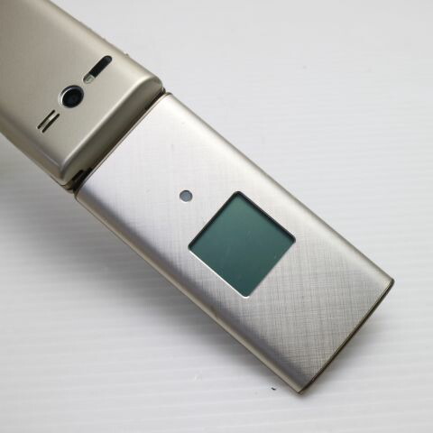 かんたんケータイ KYF38 シャンパンゴールド au 中古 ガラケー 白ロム【美品】保証付き 赤ロム保証(サムネイル3枚目)