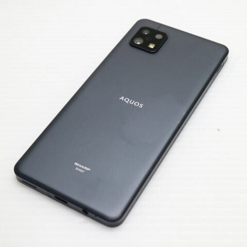 AQUOS sense6s SHG07 ブラック au 中古 スマホ 白ロム【超美品】保証付き 赤ロム保証(サムネイル2枚目)