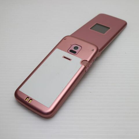 らくらくホン F-02J ピンク docomo 中古 ガラケー 富士通 白ロム【超美品】保証付き 赤ロム保証(サムネイル2枚目)