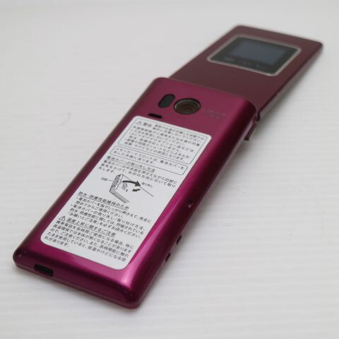 かんたん携帯9 505SH ワインレッド SoftBank 中古 白ロム ガラケー SHARP【美品】保証付き 赤ロム保証(サムネイル2枚目)