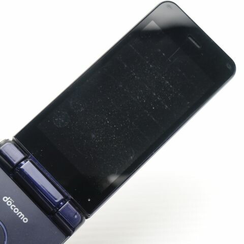 AQUOS ケータイ SH-01J ブルーブラック docomo 中古 ガラケー SHARP 白ロム【良品中古】保証付き 赤ロム保証(サムネイル3枚目)