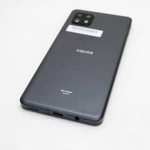 AQUOS sense6 SHG05 ブラック au 中古 スマホ 白ロム【美品】保証付き 赤ロム保証(サムネイル2枚目)
