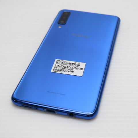 Galaxy A7 ブルー SIMフリー 中古 スマホ 白ロム【美品】保証付き 赤ロム保証(サムネイル2枚目)