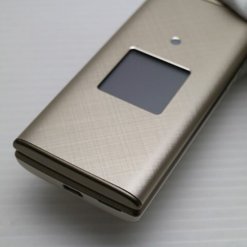 かんたんケータイ KYF38 シャンパンゴールド au 中古 ガラケー 白ロム【超美品】保証付き 赤ロム保証(サムネイル3枚目)
