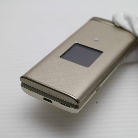 かんたんケータイ KYF36 ゴールド au 中古 ガラケー KYOCERA 白ロム【美品】保証付き 赤ロム保証(サムネイル3枚目)