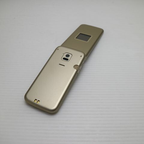 らくらくホン F-02J ゴールド docomo 中古 ガラケー 富士通 白ロム【超美品】保証付き 赤ロム保証(サムネイル2枚目)