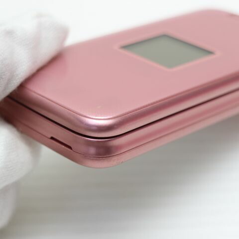 らくらくホン F-02J ピンク docomo 中古 ガラケー 富士通 白ロム【良品中古】保証付き 赤ロム保証(サムネイル3枚目)