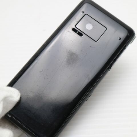 P-smart ケータイ P-01J ブラック docomo 中古 ガラケー Panasonic 白ロム【良品中古】保証付き 赤ロム保証(サムネイル2枚目)