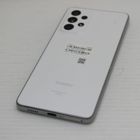 Galaxy A53 5G SCG15 オーサムホワイト au 中古 スマホ 白ロム【新品同様】保証付き 赤ロム保証(サムネイル2枚目)
