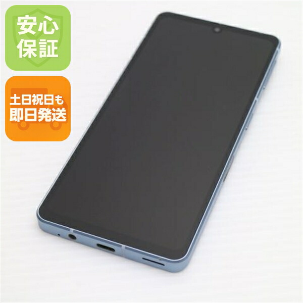 AQUOS sense7 SHG10 ブルー au 中古 スマホ【超美品】保証付き 赤ロム保証