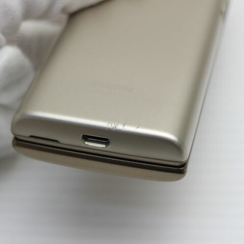 かんたんケータイ KYF38 シャンパンゴールド au 中古 ガラケー 白ロム【美品】保証付き 赤ロム保証(サムネイル3枚目)