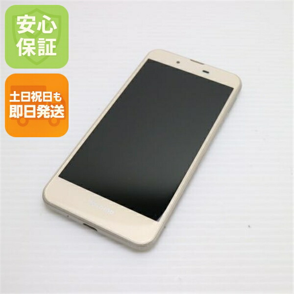 AQUOS EVER SH-02J ゴールド docomo 中古 スマホ SHARP 白ロム【美品】保証付き 赤ロム保証