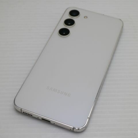 Galaxy S23 SCG19 クリーム au 中古 スマホ SAMSUNG【美品】保証付き 赤ロム保証(サムネイル2枚目)