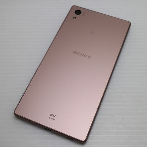 Xperia Z5 SOV32 ピンク au 中古 スマホ SONY 白ロム【美品】保証付き 赤ロム保証(サムネイル2枚目)