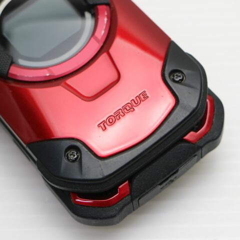 TORQUE X01 KYF33 レッド au 中古 ガラケー KYOCERA 白ロム【超美品】保証付き 赤ロム保証(サムネイル3枚目)