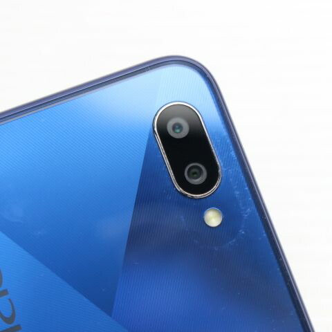 OPPO R15 Neo ダイヤモンドブルー SIMフリー 中古 スマホ 白ロム【超美品】保証付き 赤ロム保証(サムネイル3枚目)