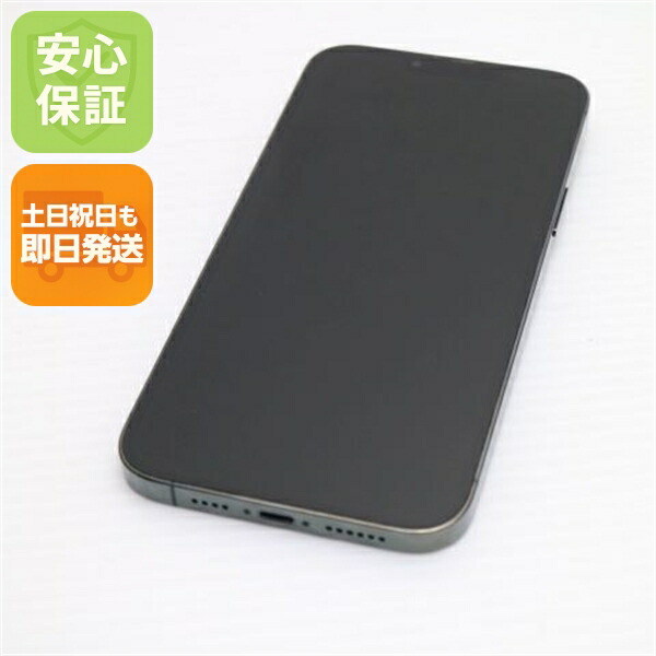 iPhone 13 Pro Max 128GB アルパイングリーン SIMフリー 中古 スマホ 白ロム【超美品】保証付き 赤ロム保証