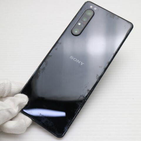 Xperia 1 II SOG01 ブラック au 中古 スマホ 白ロム【良品中古】保証付き 赤ロム保証(サムネイル2枚目)