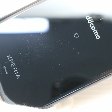 Xperia XZ Premium SO-04J ブラック docomo 中古 スマホ SONY 白ロム【超美品】保証付き 赤ロム保証(サムネイル3枚目)