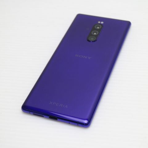 Xperia 1 802SO パープル SoftBank 中古 スマホ 白ロム【新品同様】保証付き 赤ロム保証(サムネイル2枚目)