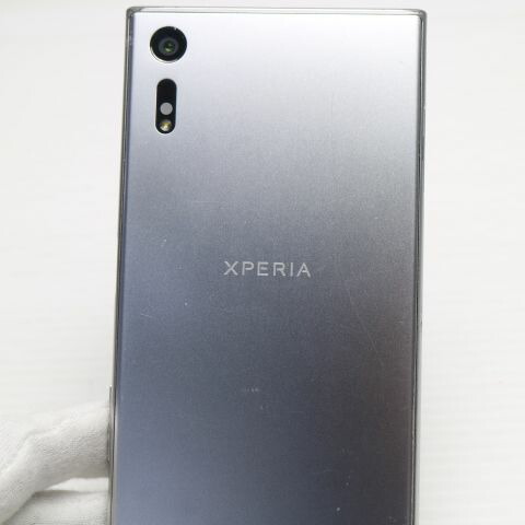 Xperia XZ SOV34 プラチナ au 中古 スマホ SONY 白ロム【美品】保証付き 赤ロム保証(サムネイル3枚目)