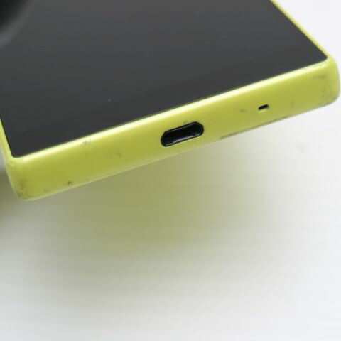 Xperia Z5 Compact SO-02H イエロー docomo 中古 スマホ SONY 白ロム【良品中古】保証付き 赤ロム保証(サムネイル2枚目)