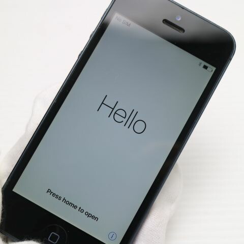 iPhone 5 16GB ブラック au 中古 スマホ Apple 白ロム【美品】保証付き 赤ロム保証(サムネイル2枚目)