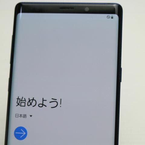 Galaxy Note9 SCV40 オーシャンブルー au 中古 スマホ 白ロム【美品】保証付き 赤ロム保証(サムネイル3枚目)