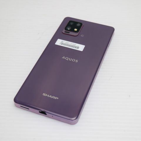 AQUOS zero6 SH-RM18 パープル SIMフリー 中古 スマホ 白ロム【美品】保証付き 赤ロム保証(サムネイル2枚目)
