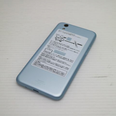 AQUOS sense ブルー au 中古 スマホ 白ロム【新品同様】保証付き 赤ロム保証(サムネイル2枚目)