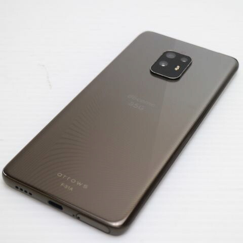 arrows 5G F-51A チタニウムシルバー docomo 中古 スマホ 白ロム【美品】保証付き 赤ロム保証(サムネイル2枚目)
