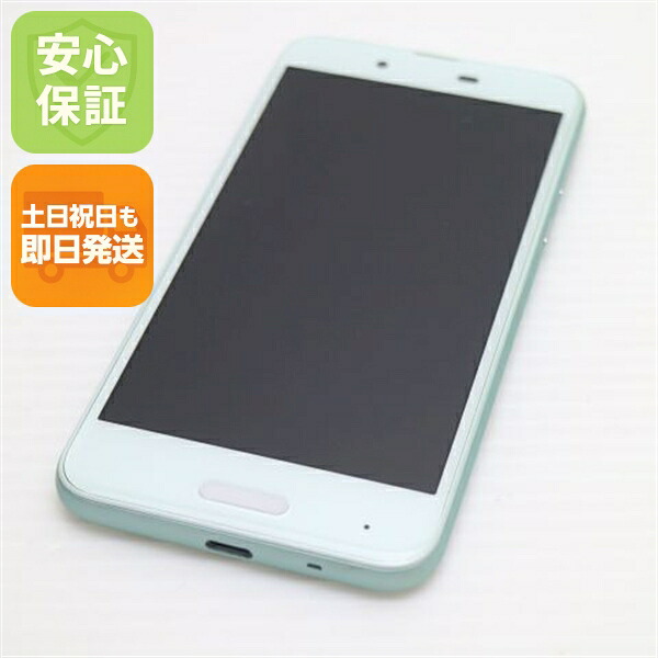 AQUOS sense SHV40 グリーン au 中古 スマホ スマホ 白ロム SHARP【超美品】保証付き 赤ロム保証