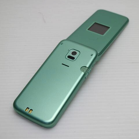 らくらくホン F-02J ミントグリーン docomo 中古 ガラケー 富士通 白ロム【美品】保証付き 赤ロム保証(サムネイル2枚目)