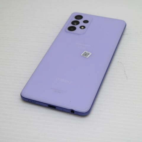 Galaxy A52 5G SC-53B オーサムバイオレット docomo 中古【超美品】保証付き 赤ロム保証(サムネイル2枚目)