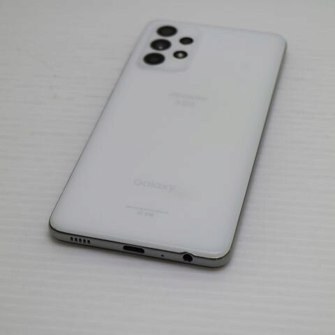 Galaxy A52 5G SC-53B オーサムホワイト docomo 中古 白ロム【新品同様】保証付き 赤ロム保証(サムネイル2枚目)