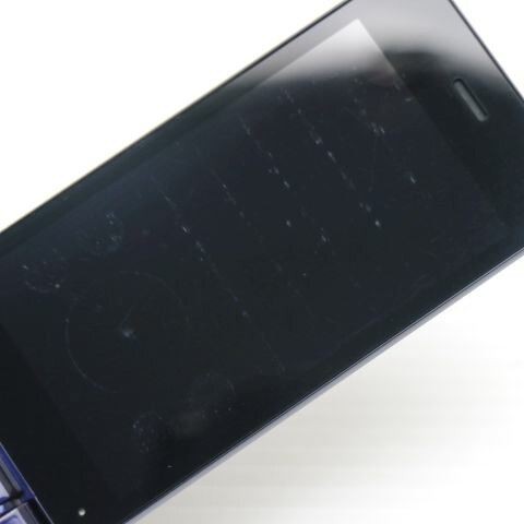 AQUOS ケータイ SH-01J ブルーブラック docomo 中古 ガラケー SHARP 白ロム【良品中古】保証付き 赤ロム保証(サムネイル3枚目)