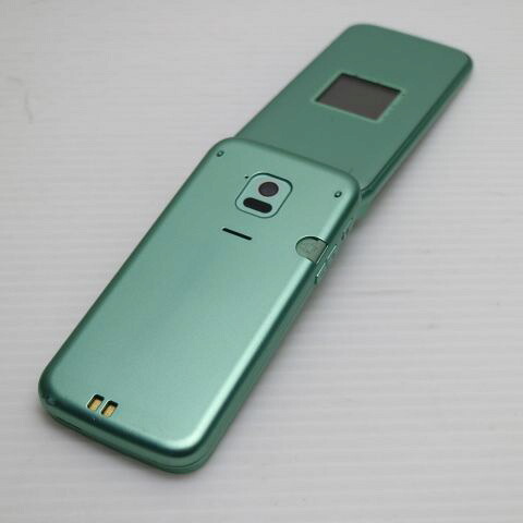 らくらくホン F-02J ミントグリーン docomo 中古 ガラケー 富士通 白ロム【美品】保証付き 赤ロム保証(サムネイル2枚目)