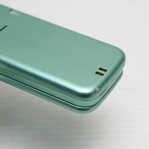 らくらくホン F-02J ミントグリーン docomo 中古 ガラケー 富士通 白ロム【美品】保証付き 赤ロム保証(サムネイル3枚目)