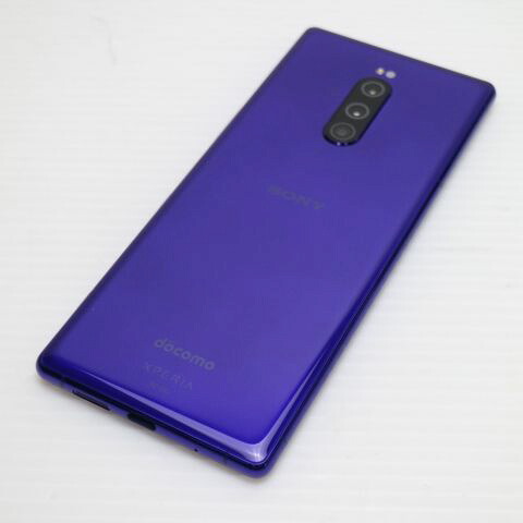 Xperia 1 SO-03L パープル docomo 中古 スマホ 白ロム【新品同様】保証付き 赤ロム保証(サムネイル2枚目)