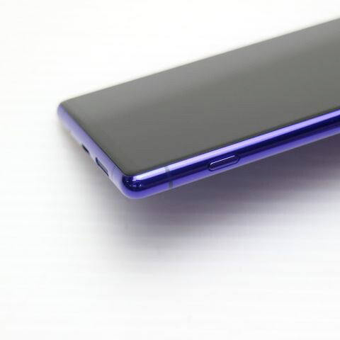 Xperia 1 SO-03L パープル docomo 中古 スマホ 白ロム【新品同様】保証付き 赤ロム保証(サムネイル3枚目)
