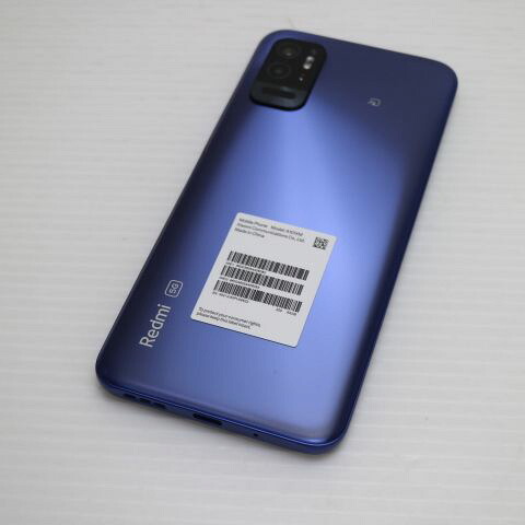 Redmi Note 10T A101XM ナイトタイムブルー SoftBank 中古 スマホ 白ロム【新品同様】保証付き 赤ロム保証(サムネイル2枚目)