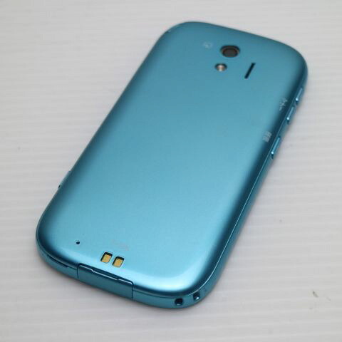らくらくスマートフォン me F-03K ブルー docomo 中古 スマホ スマホ 白ロム 富士通【美品】保証付き 赤ロム保証(サムネイル2枚目)