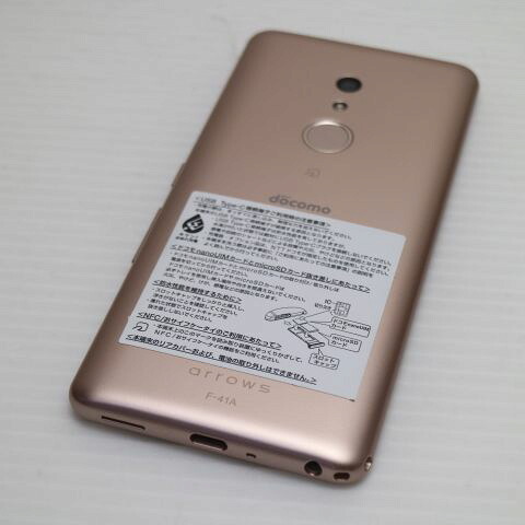 arrows Be4 F-41A ゴールド docomo 中古 スマホ 白ロム【新品同様】保証付き 赤ロム保証(サムネイル2枚目)