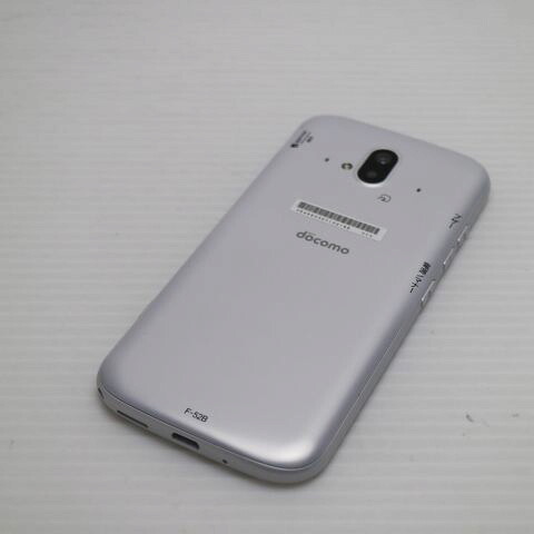 らくらくスマートフォン F-52B ホワイト docomo 中古【超美品】保証付き 赤ロム保証(サムネイル2枚目)