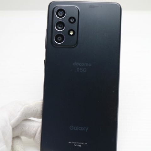 Galaxy A52 5G SC-53B オーサムブラック docomo 中古【超美品】保証付き 赤ロム保証(サムネイル3枚目)