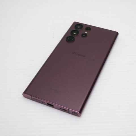 Galaxy S22 Ultra SC-52C バーガンディ docomo 中古 スマホ【ジャンク】(サムネイル2枚目)